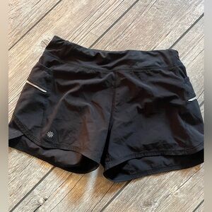 Athleta girl black shorts